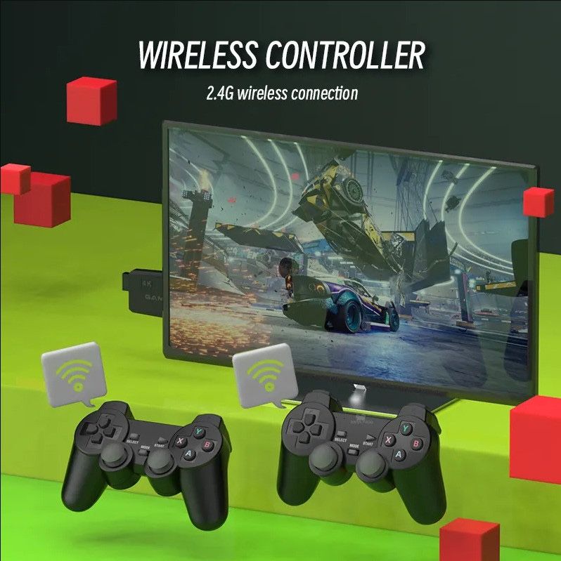Ігрова приставка DATA FROG Y3 Lite Game Stick 64 ГБ з 4K HDMI