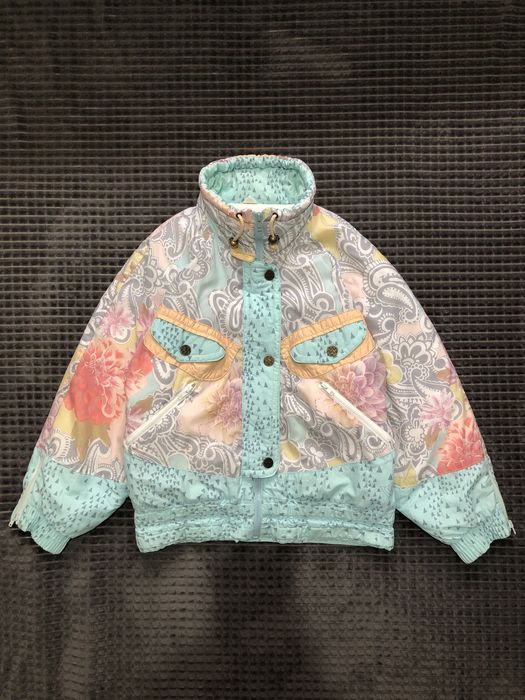ZARA Made in Italy Flowered Jacket Vintage женская куртка курточка ори