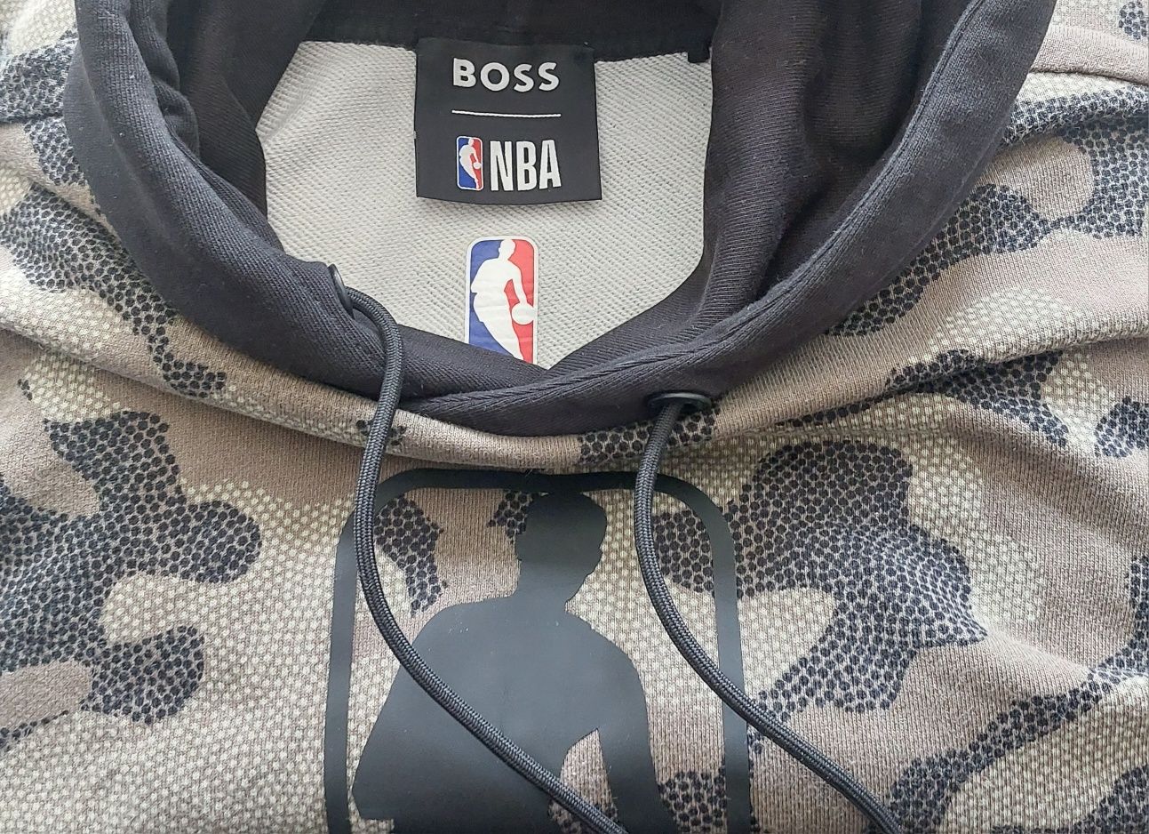 Boss x NBA nowa bluza męska z kapturem r. M