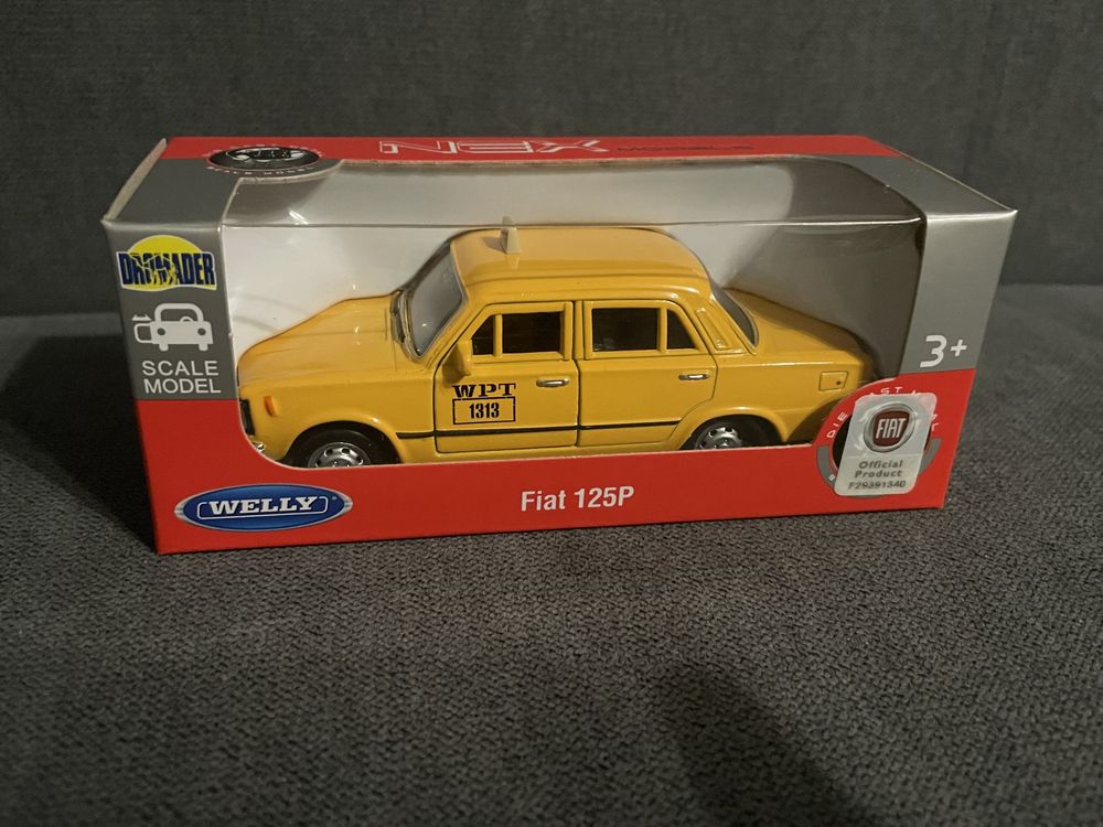 Fiat 125 p taxi welly