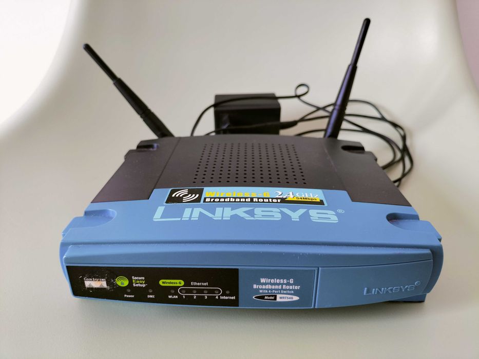 Router LINKSYS wireless-G 2.4 GHz
