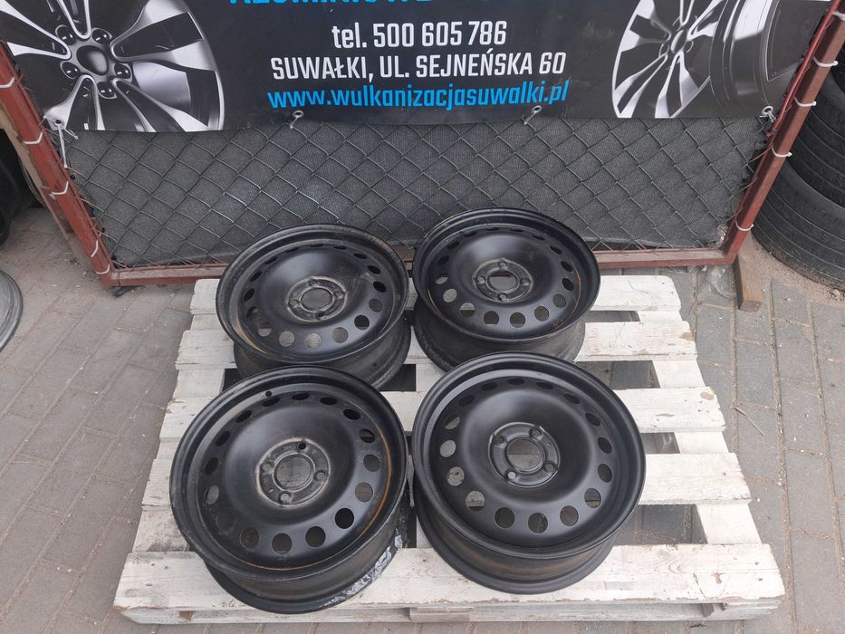 4x felgi R15 4x100 60.1 mm Renault Scenic Megane Captur Dacia Sandero