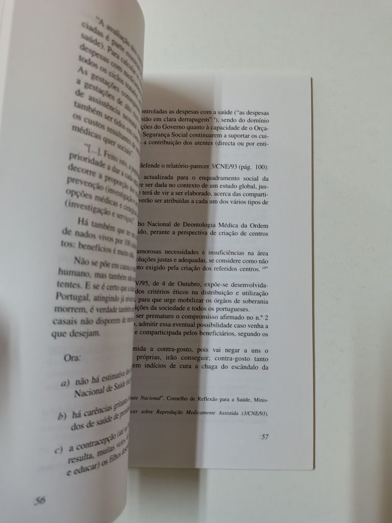 Conselho Nacional de ética para as ciências da vida - Vol. IV