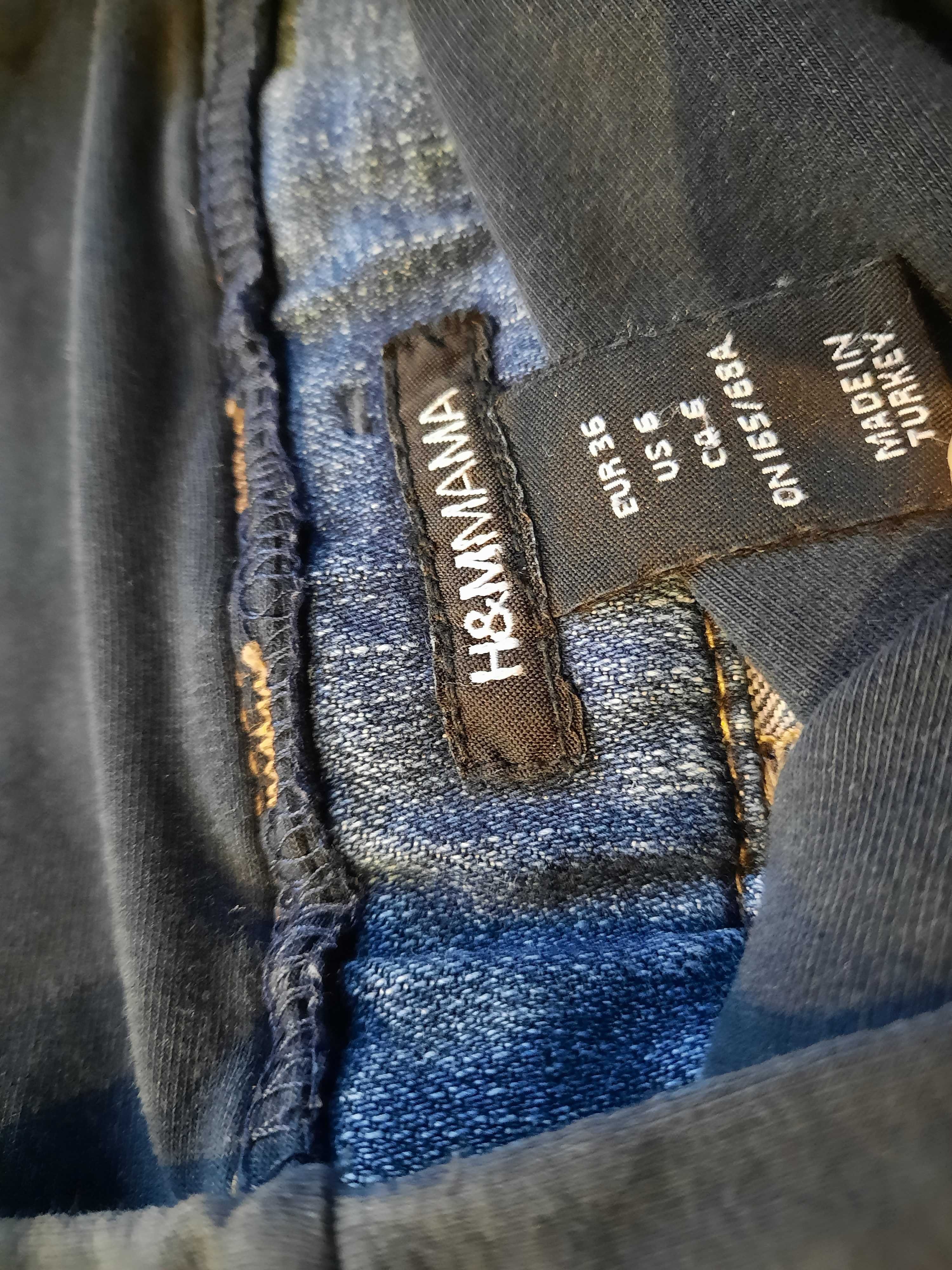 Krótkie spodenki ciążowe H&M rozmiar 36 jeansowe