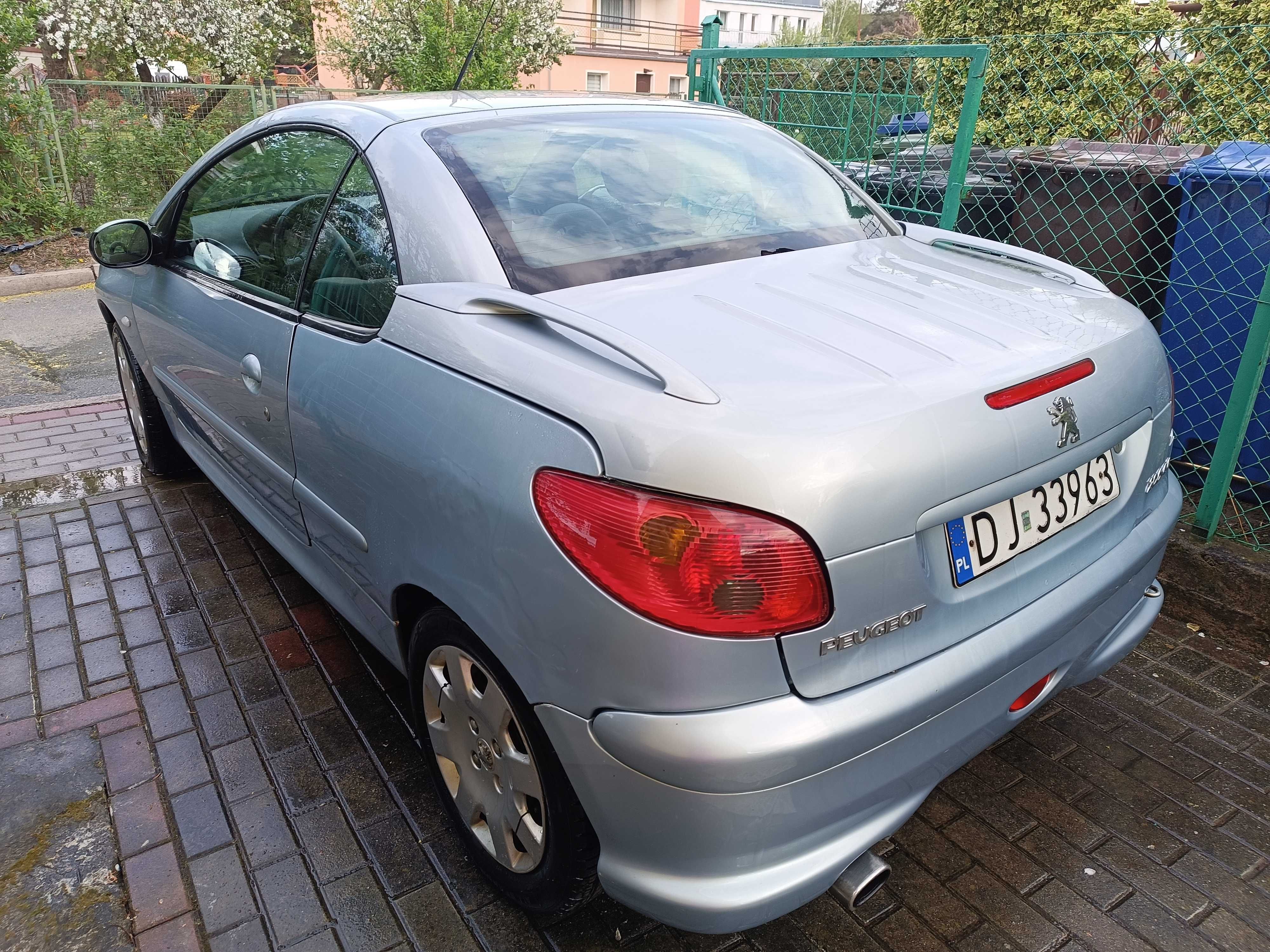 Peugeot 206 CC, kabriolet