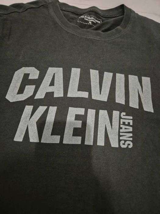 Czarna koszulka męska Calvin Klein Jeans