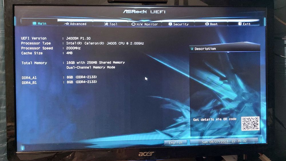 Бесшумная материнская плата с пассивным охлаждением Asrock J4005m