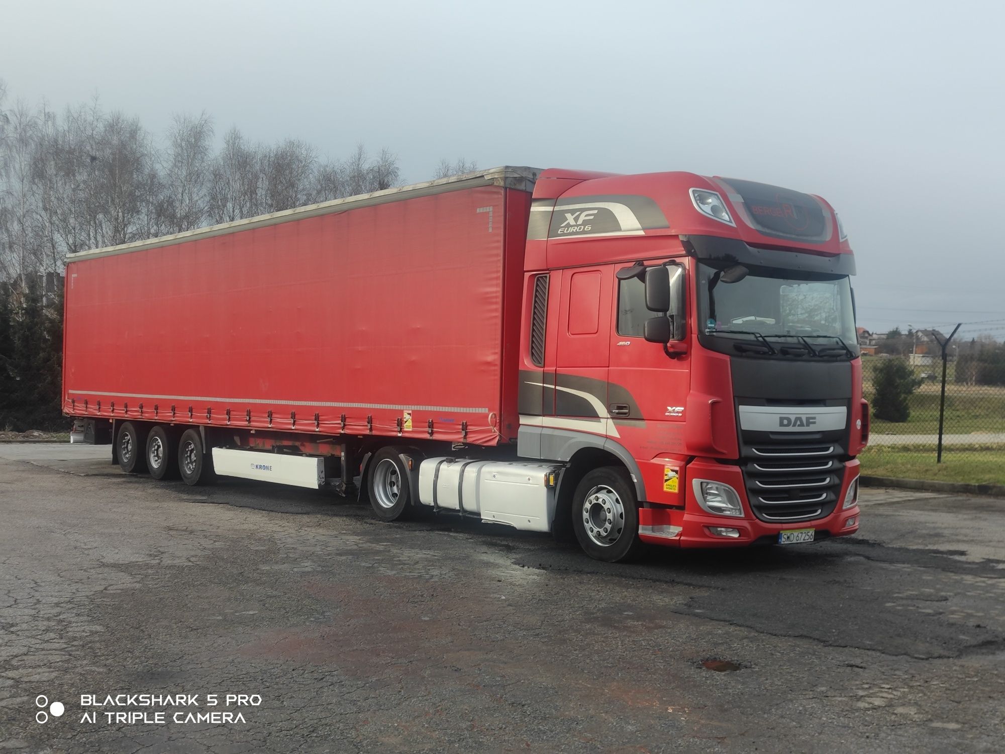 Daf xf 106 Mega zestaw