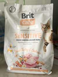 Корм для котів Brit Care Sensitive Fresh Turkey & Salmon ~2кг