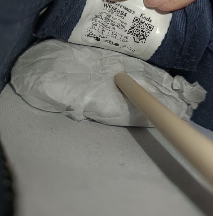 Trampki baleriny granatowe Keds 38/39