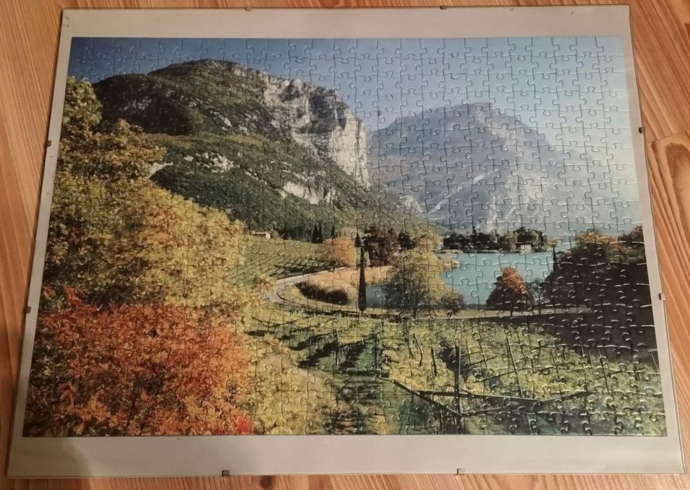 Puzzle krajobraz panorama ramka 50x40 cm wymiary