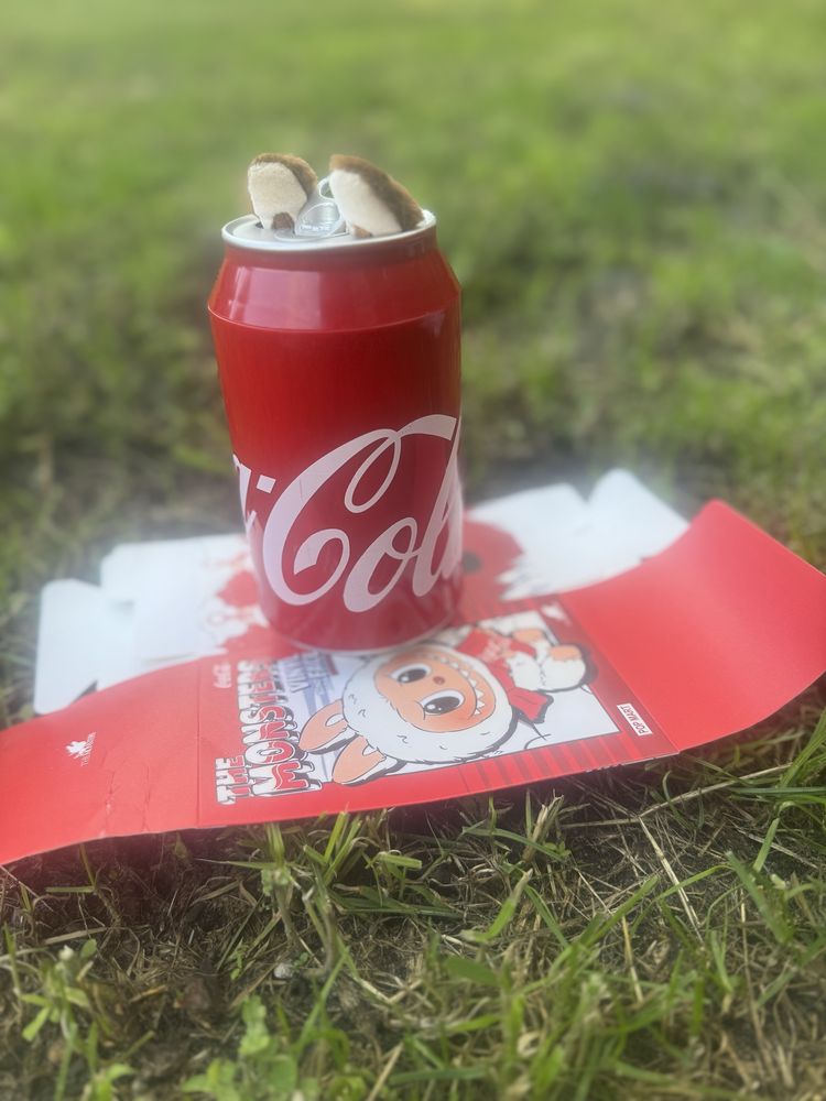 NOWA Coca - Cola labubu / lafufu + pudełko !