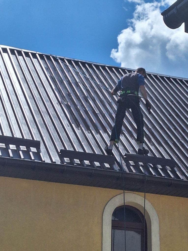 Malowanie dachów,mycie impregnacja  Cały Śląsk