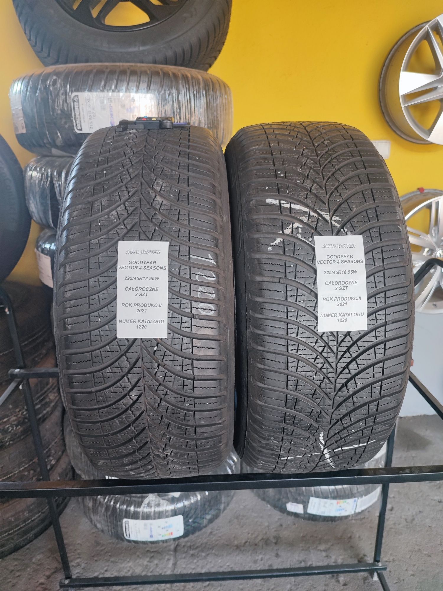Opony całoroczne 225/45R18 95W GoodYear Vector 4 Seasons | 2szt