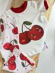Legginsy w wisienki mam ten luz 86/92