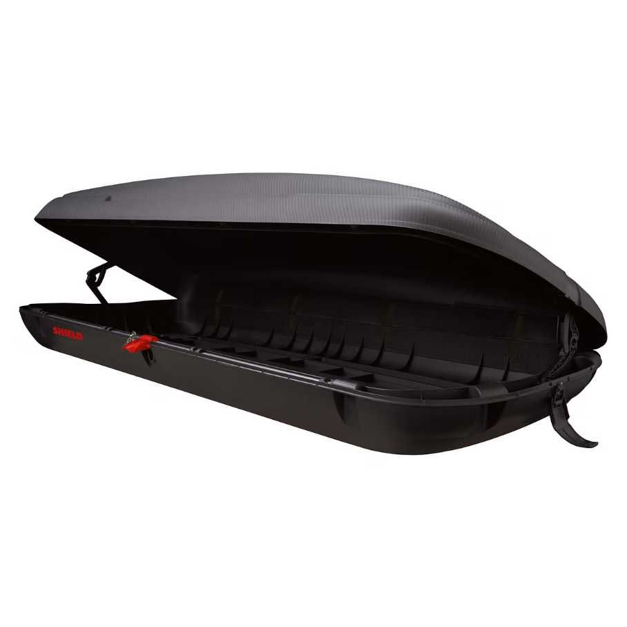 Автомобільний Бокс на дах 400л. Discovery Carbon Line 400