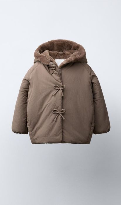 Пальто зима 116 см  Zara