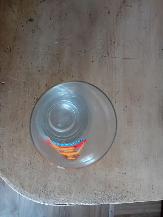 Kolekcjonerska szklanka do piwa prl wys. 17cm