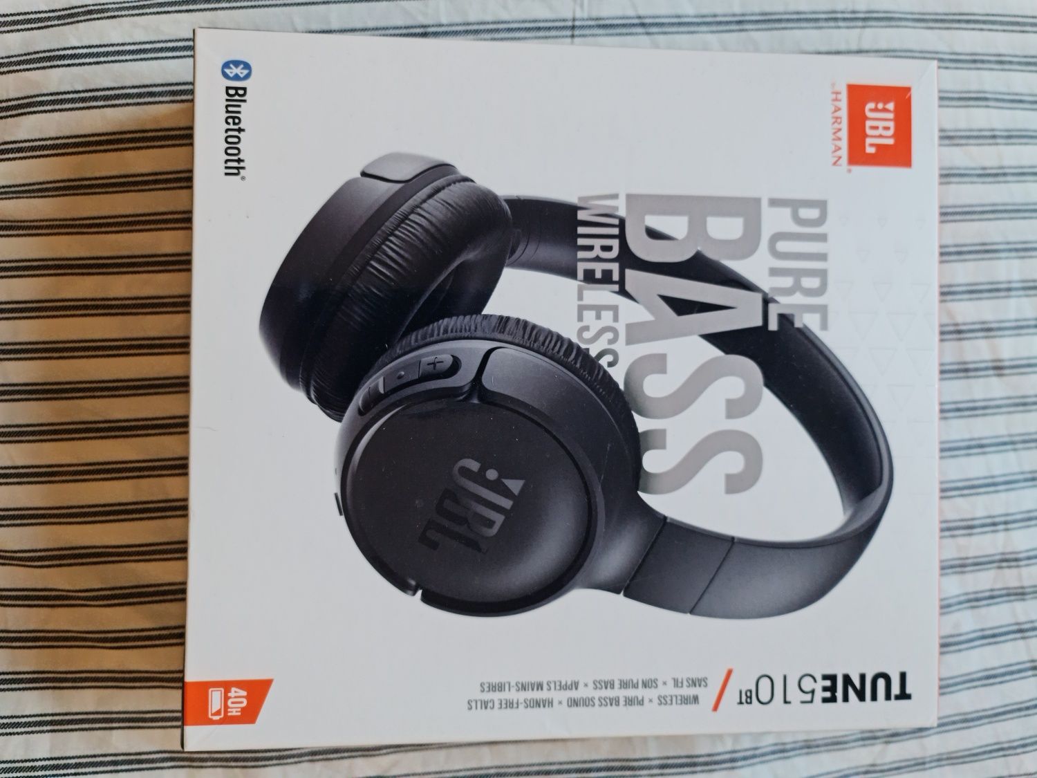 JBL Tune510BT  novo com caixa e carregador original