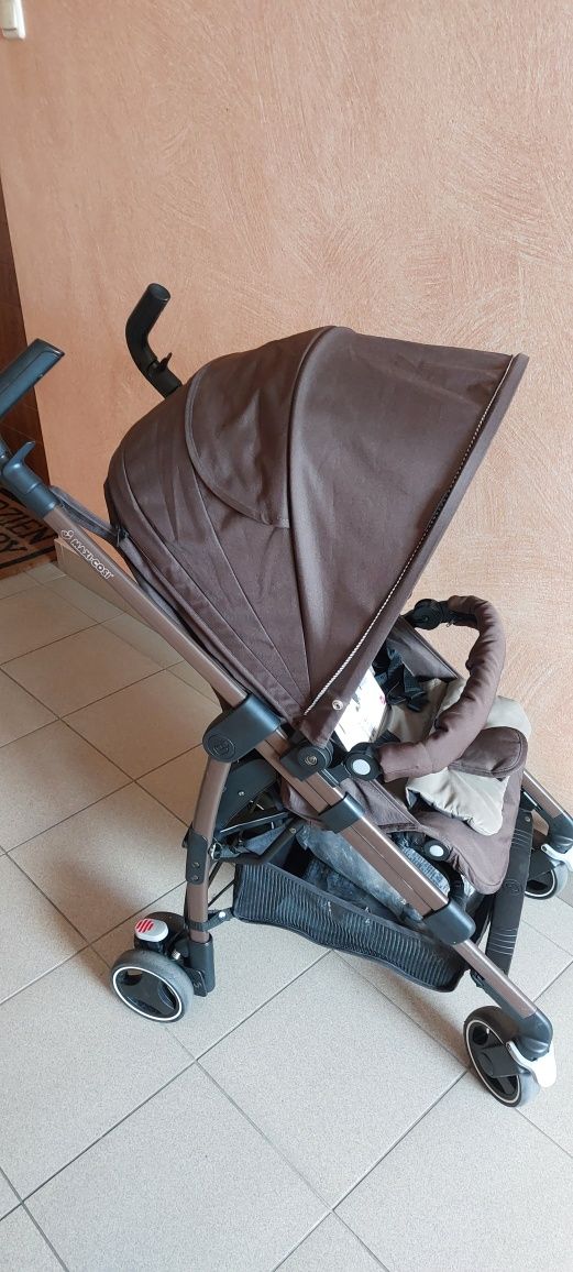 Maxi-Cosi Dana Earth Brown wózek Spacerowy spacerówka parasolka