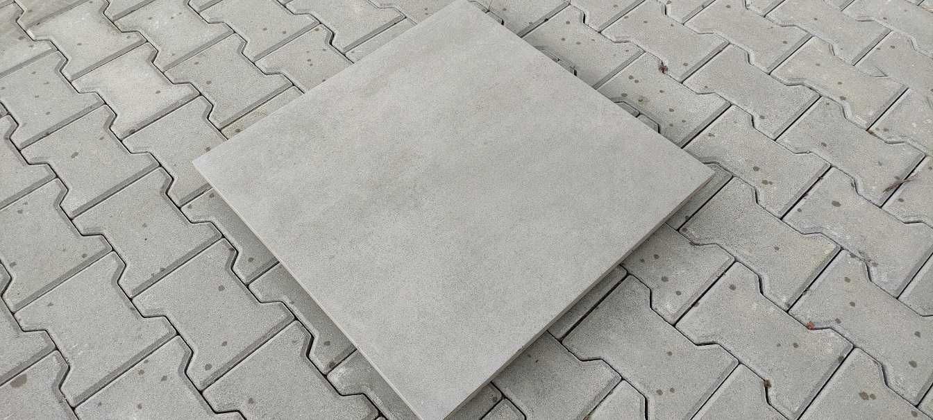 Płytki podłogowe tarasowo chodnikowe gres 60x60x20 Select Grey