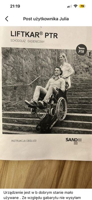 Schodolaz gasienicowy