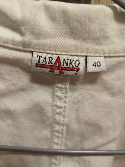 Damski biały żakiet marynarka marki Taranko w rozmiarze 40/L