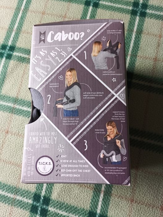 Chustonosidło Caboo Organic