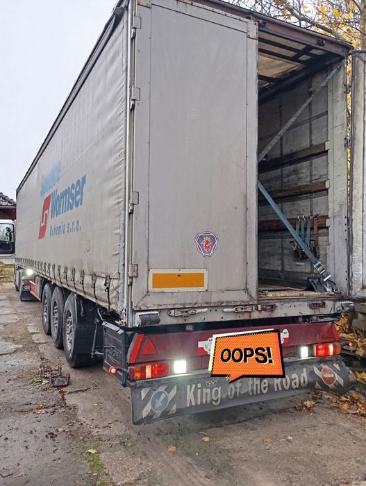 Naczepa KOEGEL Firanka