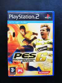 PES6 Pro Evolution Soccer 6 PL wydanie Komentator Borek Kołtoń PS2