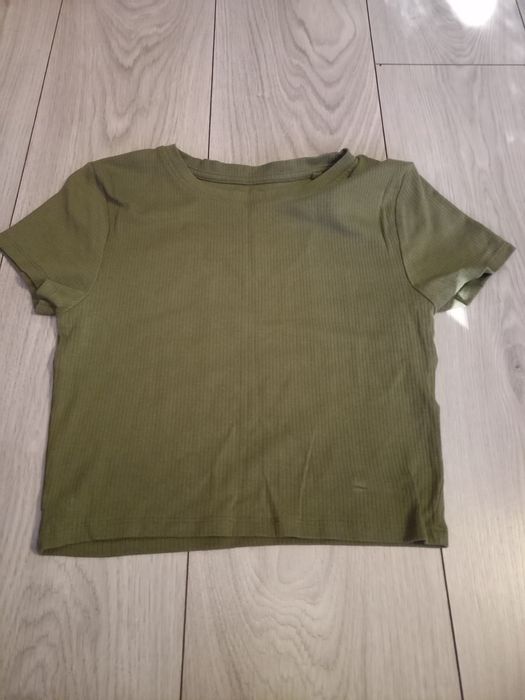 HIT! Crop top oliwkowy FBSN Sister