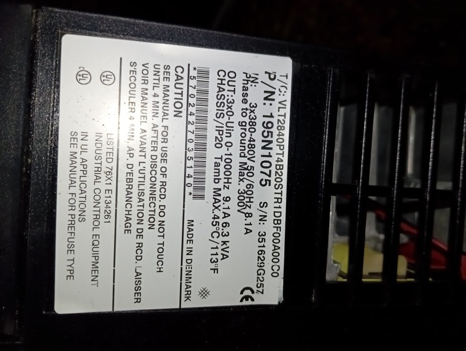 Silnik 3 kW 2800.obr plus falownik