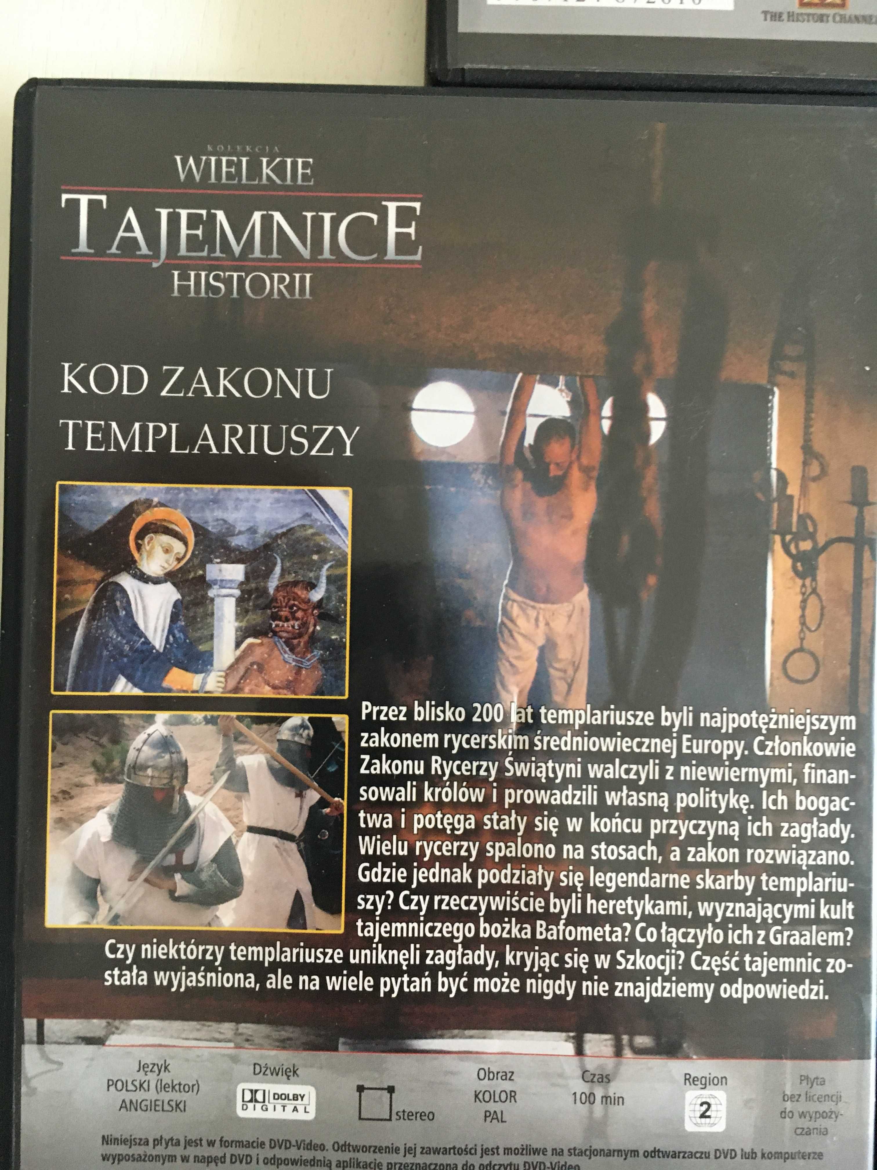 Zestaw Tajemnice Historii 3x DVD