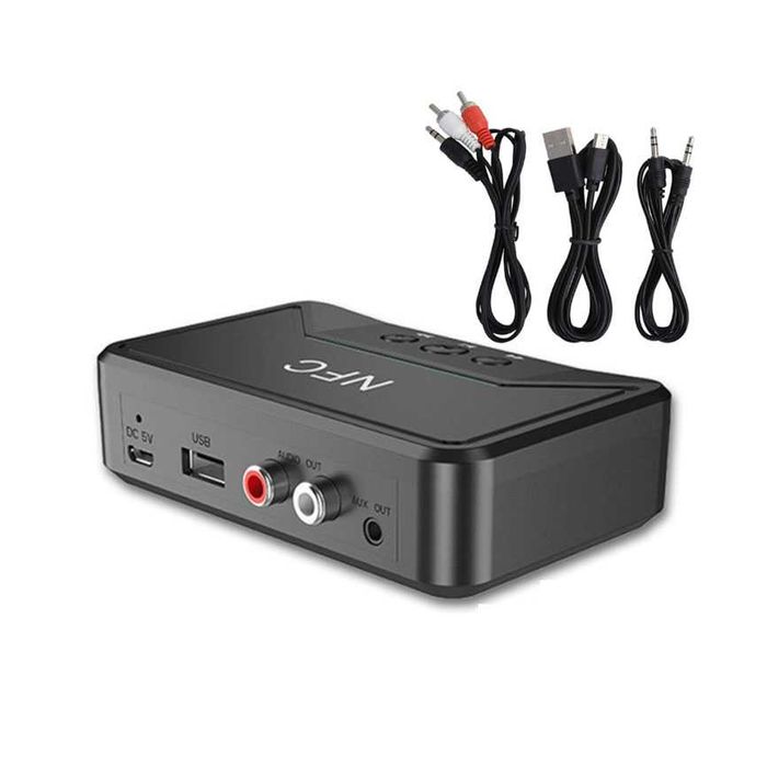 Adapter Bluetooth do wieży/wzmacniacza Uniwersalny RCA, AUX, NFC, USB