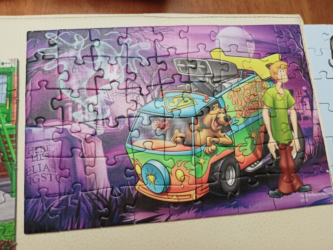 Puzzle trefl mini 54 Auta, Tomek i przyjaciele, Scooby-Doo