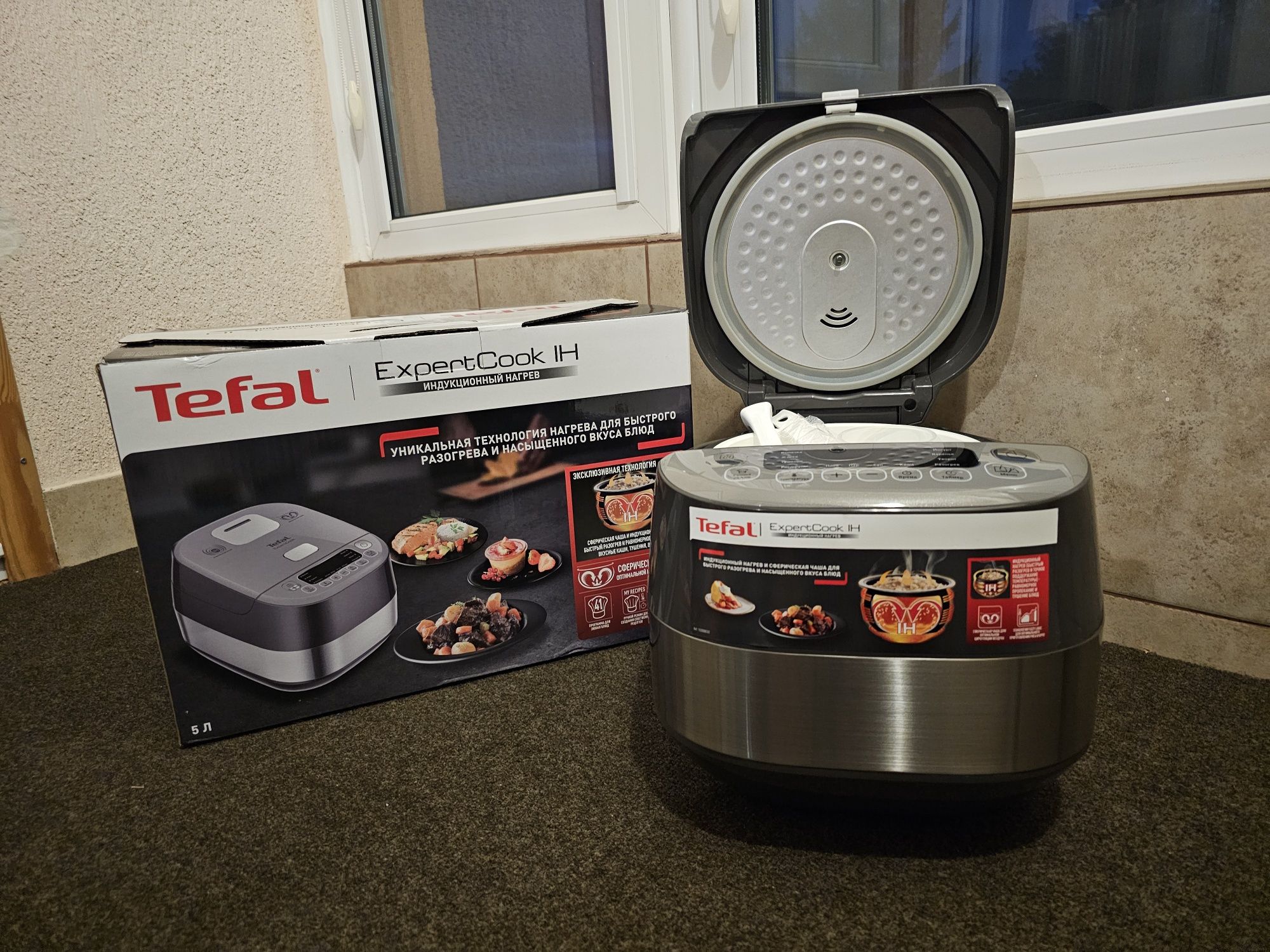 Мультиварка Tefal Expert Cook IH RK802B34