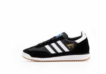 Мужские кроссовки Adidas SL 72 Black&White Premium. 40-45