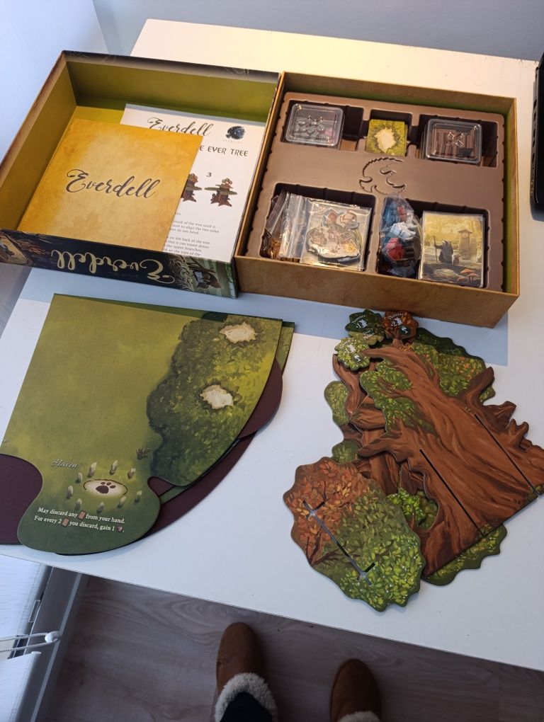 Jogo Everdell como novo sleeved