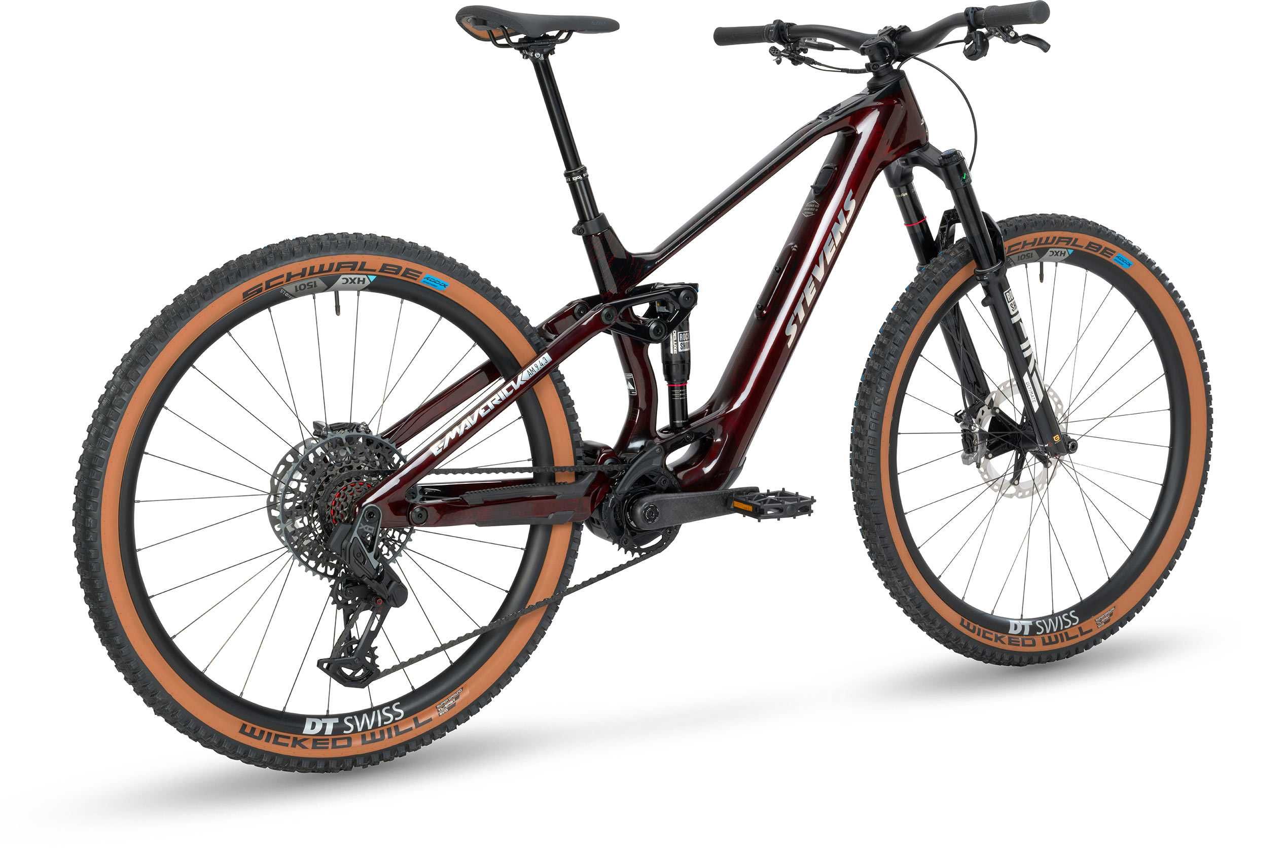 Nowy lekki carbon rower elektryczny Stevens Maverick AM 9.4.3 16,5kg