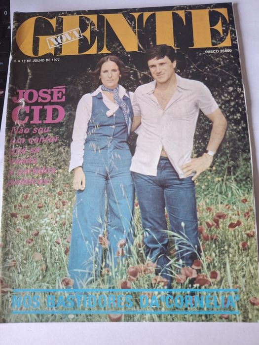 Revista nova gente capa José Cid