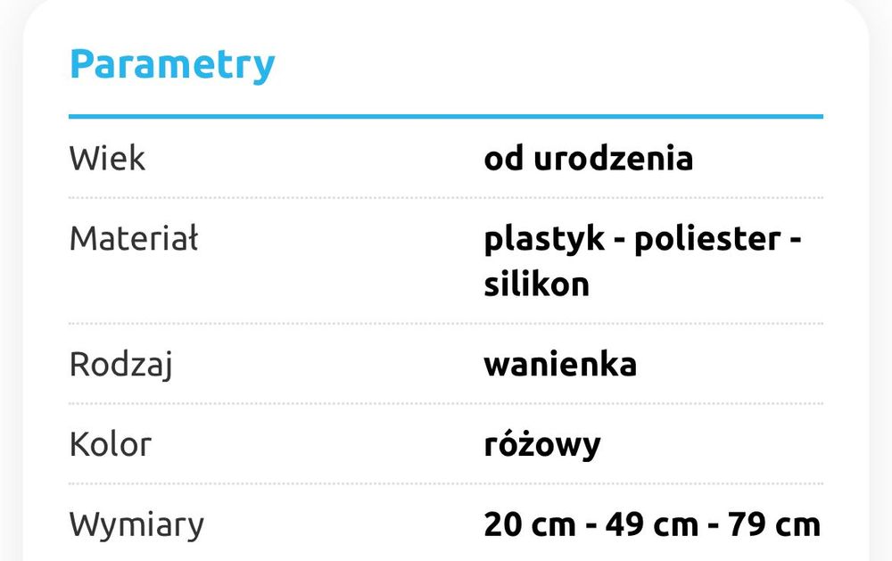 Sprzedam wanienkę składaną + wkładkę do wanienki + termometr