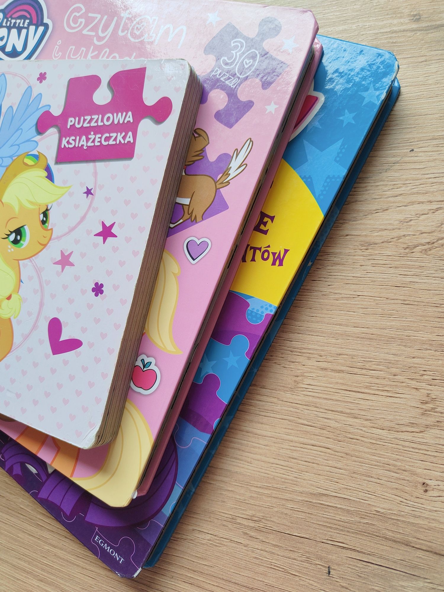 Książki puzzle My little pony