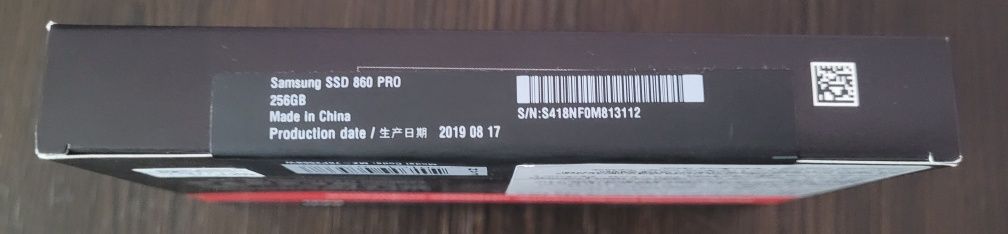 Накопичувач Samsung 860 PRO 256 GB