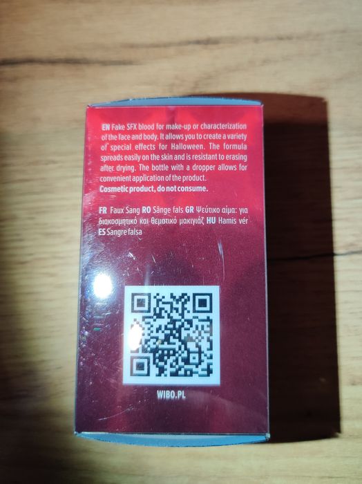 Sztuczna krew w płynie