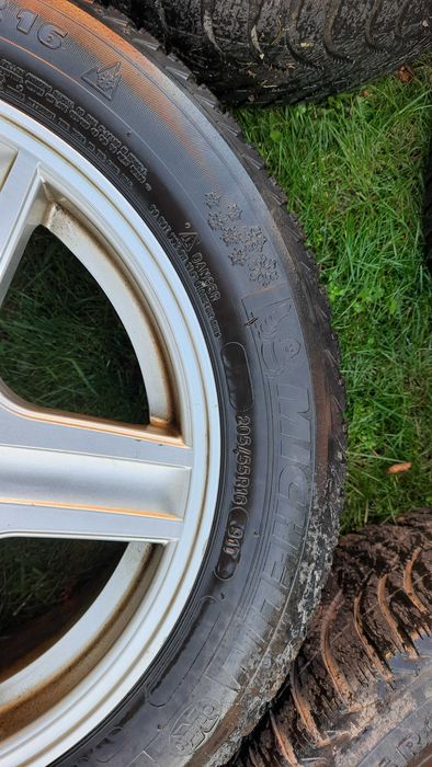Felgi aluminiowe 16", rozstaw śrub 5x114,3, używane