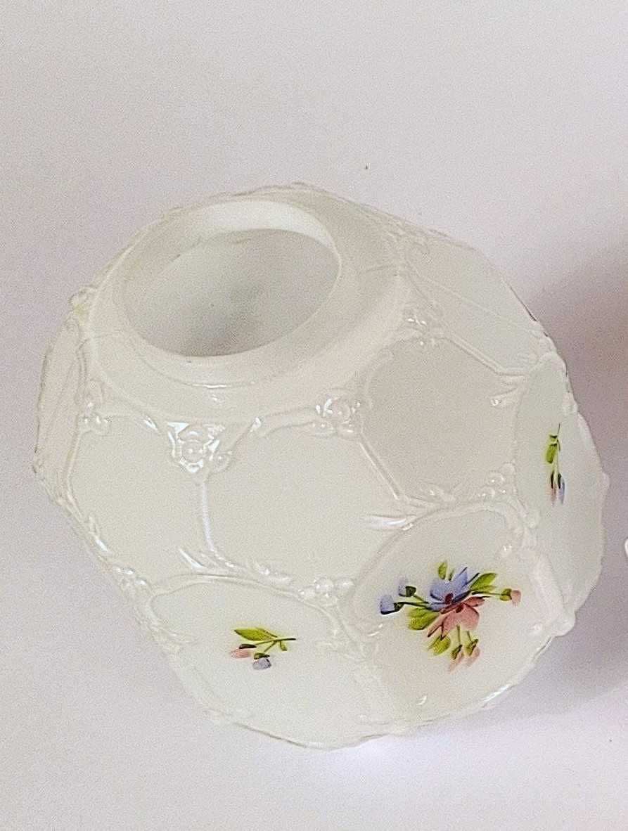 Lampa  wisząca malowana  PRL retro vintage art deco