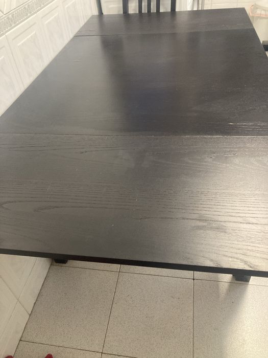 Mesa jantar extensivel IKEA Bjursta 6/8 pessoas
