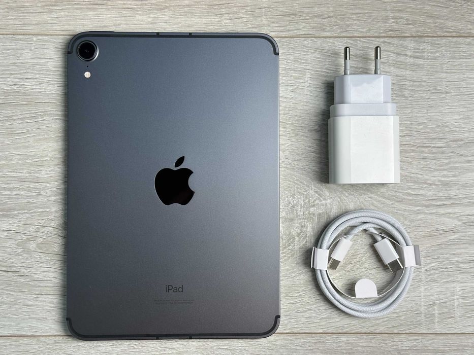 Apple iPad Mini 6 8.3' 256GB Wi‑Fi Space Gray A2567 АКУМ 100% OPENBOX