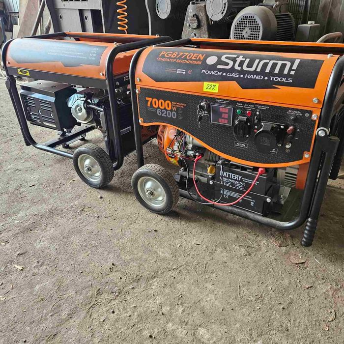 Оренда, прокат генераторів 5-10 кВт, м. Васильків, Київська обл.