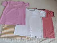 4 koszulki T-shirty MyBasic 134/140